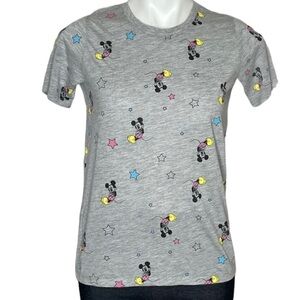 Disney Mickey and stars crew neck tee, small